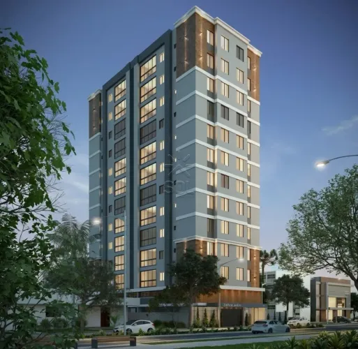 Apartamento novo à venda no Edifício Jardins em Foz do Iguaçu/PR - 72,14m², 2 quartos e 1