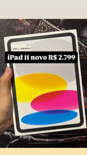 iPad 11 novo lacrado