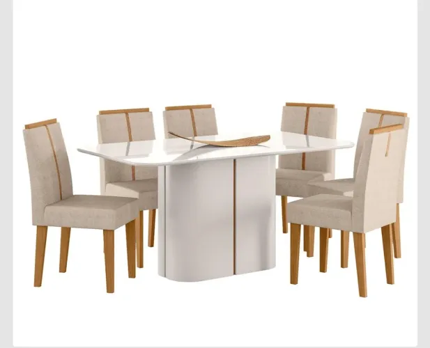 Mesa de 6 Cadeiras
