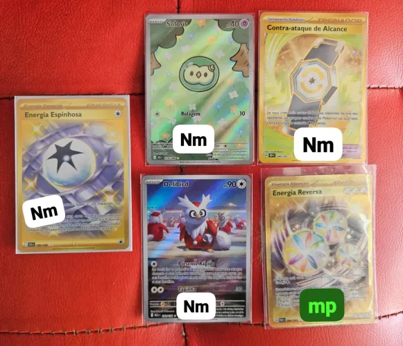 Lote de cartas pokemon