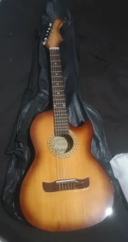 Violão Eletroacústico Pompeo 2001 - Flat Raro / Estilo Guitarra