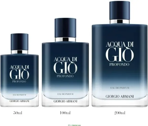 Armani Beauty, Acqua di Giò Profondo Eau de Parfum, Giorgio Armani, Perfume Masculino, Fra