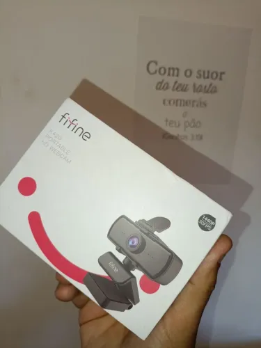 Câmera FiFine K420 WebCam Nova