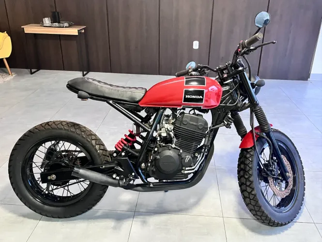 CBX Twist 250 2002 CUSTOMIZADA CafeRace Toda Feita do Zero