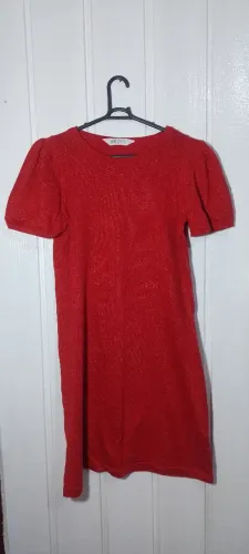 Vestido vermelho H&M feminino - veste até um G