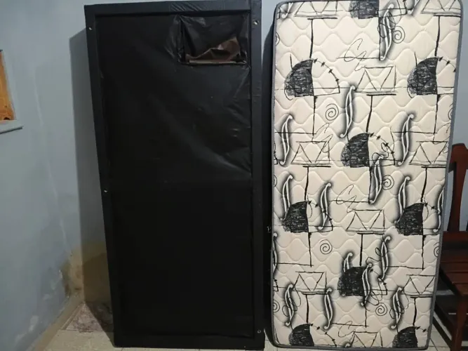 Cama box colchão solteiro