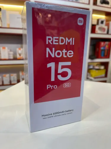 Lançamento note 15 pro 5G 256/8 global