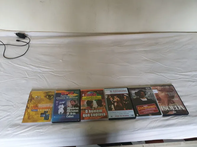 6 DVDS originais