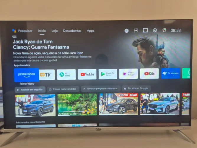 TV Philco 43" LED PTV43G7PAGCSBLF - Smart, Bivolt - Ótimo Estado