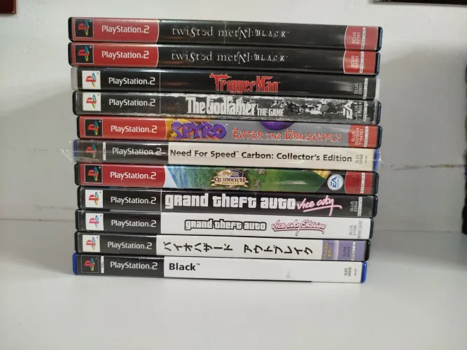 Jogos Playstation 2 originais