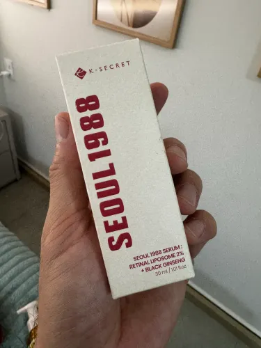 Sérum Seoul 1988, Lipossomo de Retina 2% + Ginseng Preto, 30 ml