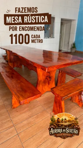 Mesa de jaqueira por encomenda 