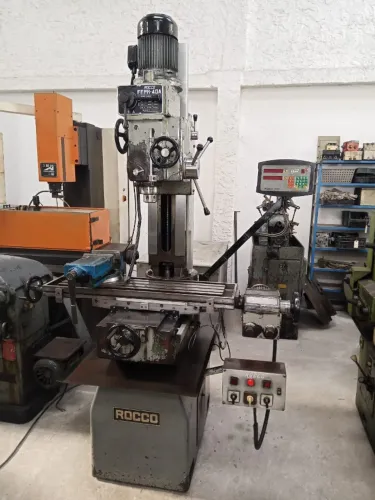 Furadeira Fresadora Rocco Ffpr-40 A Cone N° 4 / -- 90005