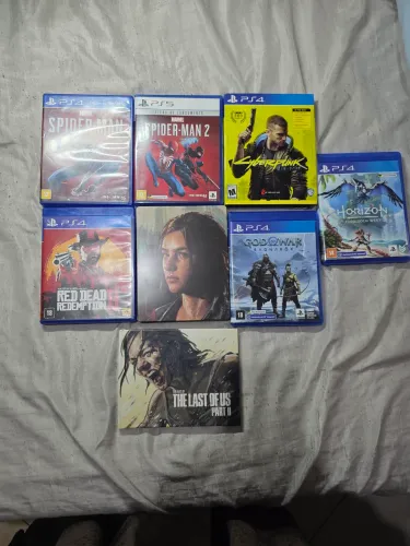 Combo jogos PS4/PS5 7 jogos grandes