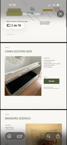 Cama de Solteiro Box