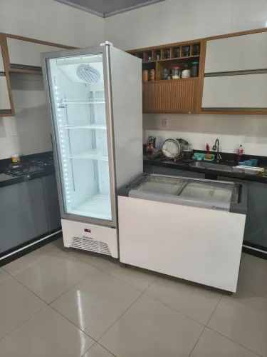 Freezer congelados vertical e horizontal