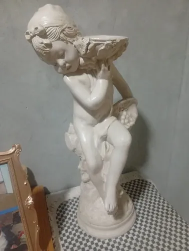 Estátua de gesso
