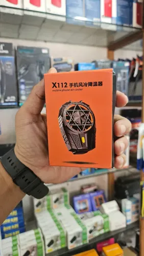 Cooler de ventilação para celulares com cabo 