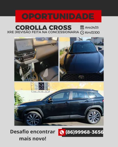 Toyota Corolla Cross XRE 2.0 16V Flex AUT 2024