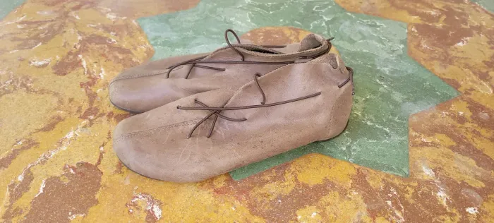 Sapato em couro legítimo, da Constance, tamanho 38/39