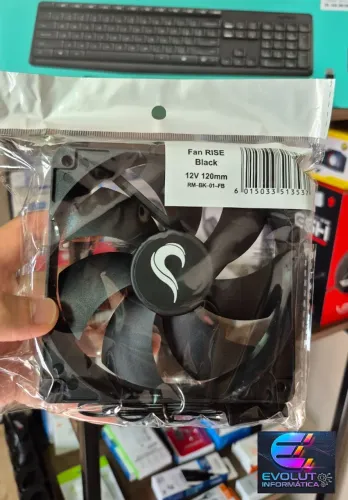 Fan ventoinha sem LED 120mm novo, lacrado, com garantia!