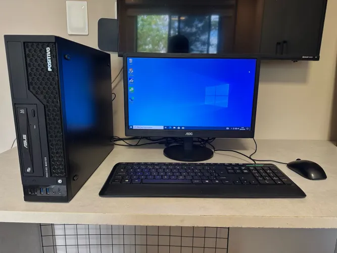 Pc Completo, Core i5 6ª Geração, Monitor 18,5, RAM DDR4 8GB, SSD 128Gb
