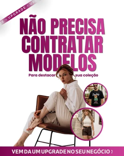 Vem da um Upgrade em seu negócio (Designer Gráfico - Social Media)