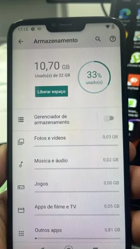 Moto G7 phawer, excelente estado 33G