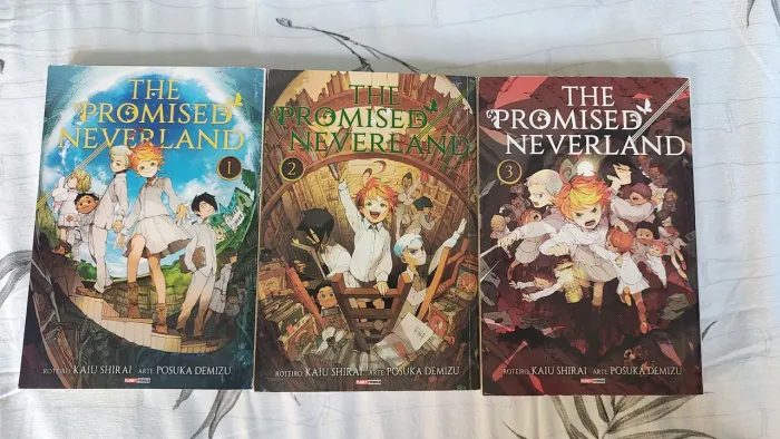 The promised Neverland volumes 1 ao 3