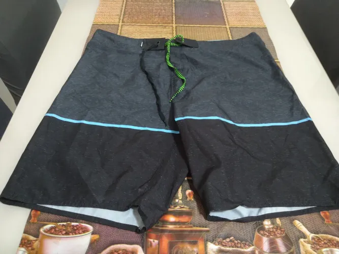 Bermuda Surf Masculina Suncoast Preta Tamanho 48