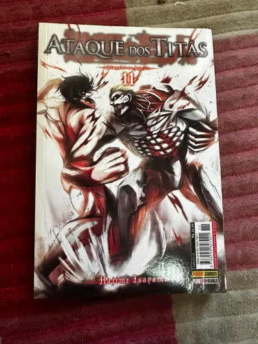Mangá Attack on Titan vol 11 ao 16