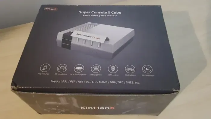 Super Console X Cube Retrô de emulação 