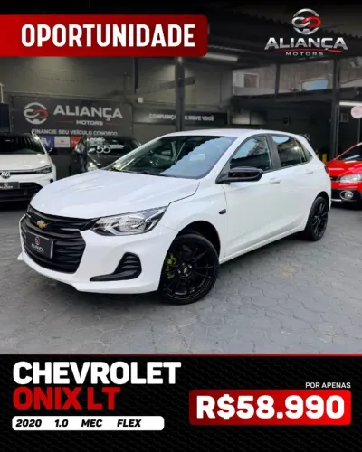 Chevrolet Onix Hatch LT 1.0 12V Flex Mec. 4P 2020