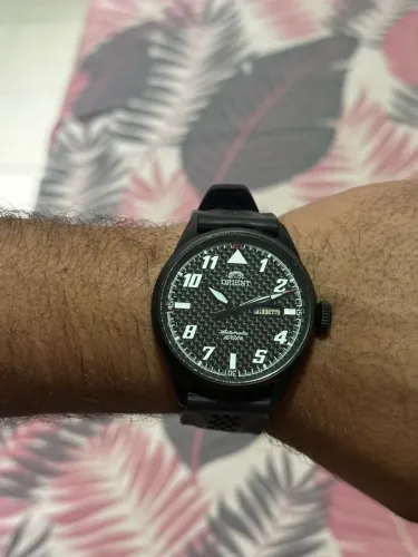 Relógio orient automático, perfeito estado, edição descontinuada