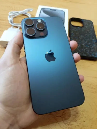 Apple Iphone 15 Pro Max 512 Gb Titânio Azul - C/ Nota Fiscal