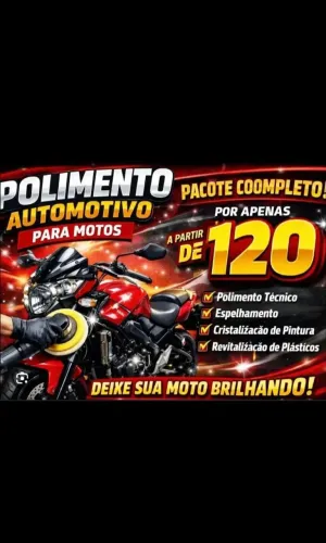 ESPELHAMENTO AUTOMOTIVO EM MOTOS 