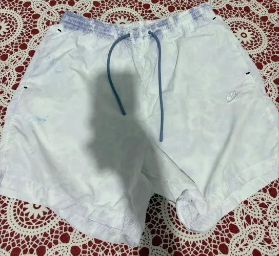 short nike tie dye lilas