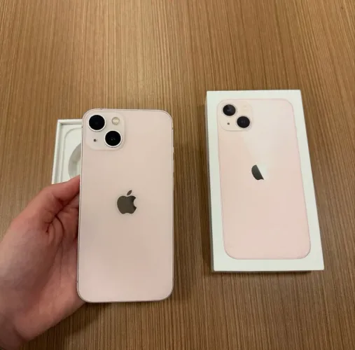 Vendo iPhone 13 128gb Rose (Muito novo, impecável)