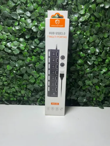Hub Usb Cabo Extensor Régua Usb 7 Portas
