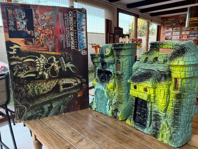 Castelo de Grayskull Estrela he man 