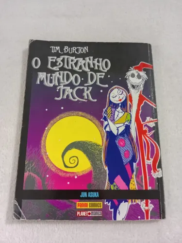 Mangá O Estranho Mundo de Jack (Tim Burton) - Edição Panini