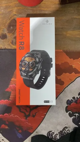 Relogio Smartwatch Haylou Watch R8 (Versão Sport, na cor preta)