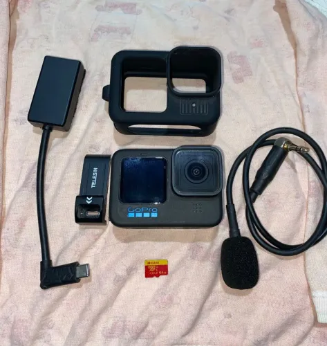 Go Pro Hero Black 11 (kit completo pra MotoVlog)