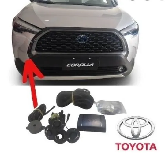 Sensor de Estacionamento Frontal Genuíno Corolla Cross