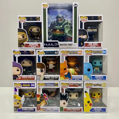 Funko Pop! Funkos Novos Originais Pokémon e diversos - FFSTOREGAMES