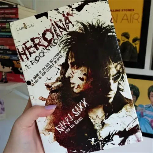 livro heroína e rock n roll | nikki sixx