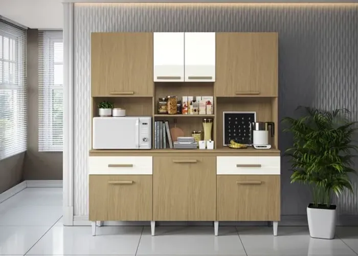 Kit cozinha Mary 7 portas 2 gavetas!!?? Sr2119m