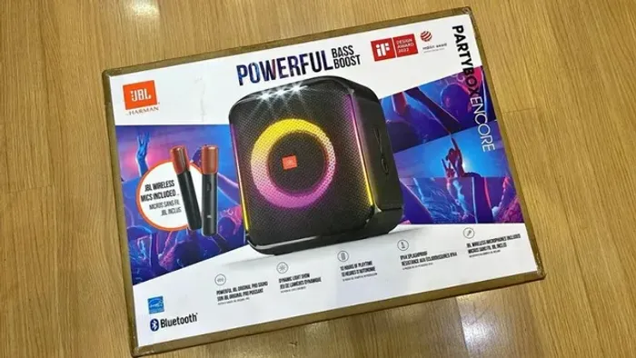 JBL Partybox Encore (2 Microfones) Lacrada | Loja Física | 1 Ano Garantia | Até 18x