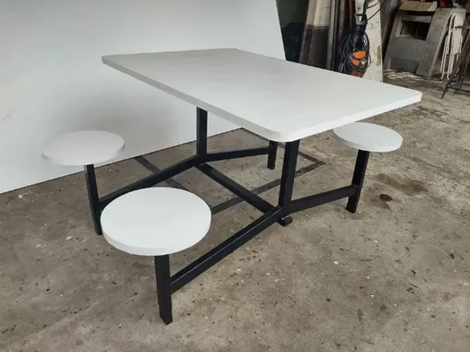 Mesa 4 Lugares Fixo