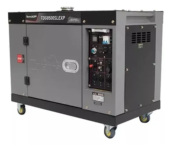 Gerador Toyama Diesel 7kva Cabinado 115/230v P.eletrica